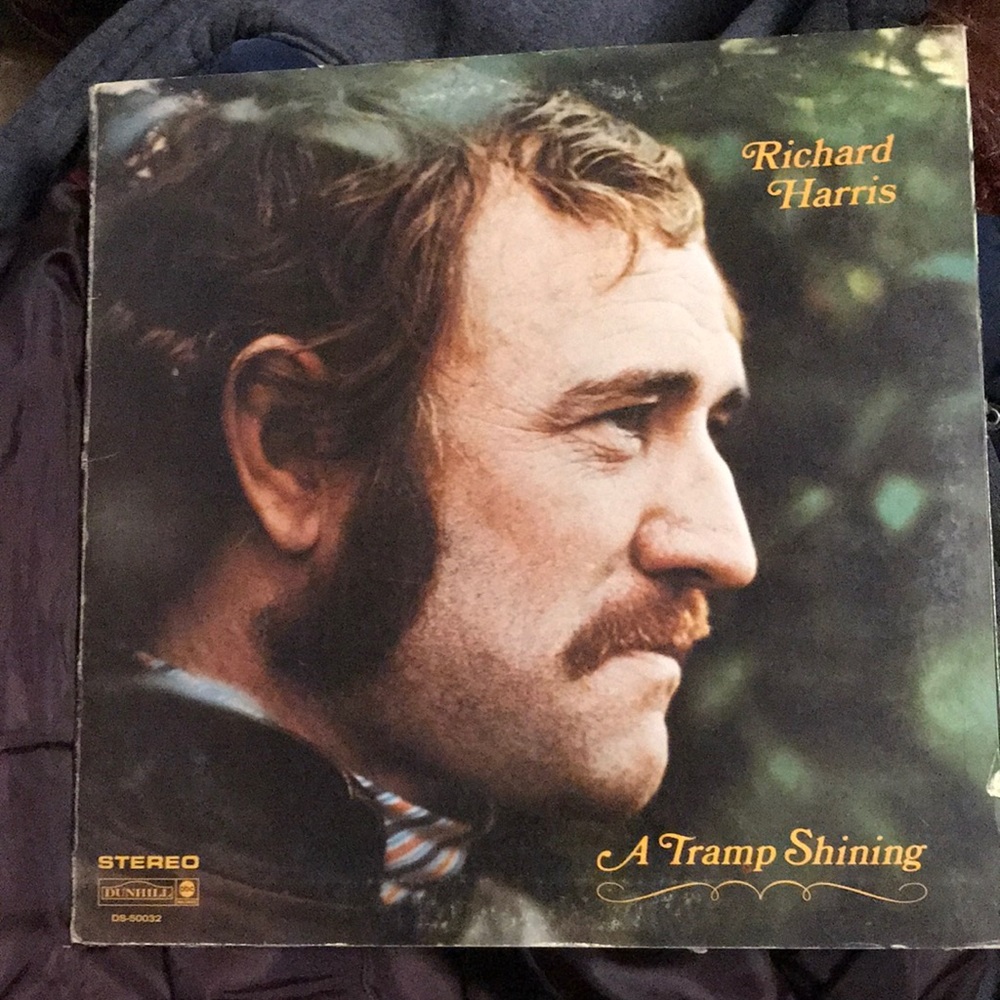 Richard Harris “a tramp shining” vintage vinyl record